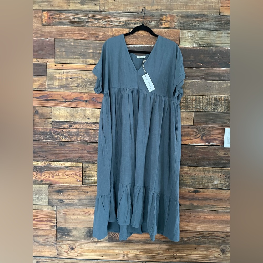 Neuflora Waitsfield Dress Blue Size L